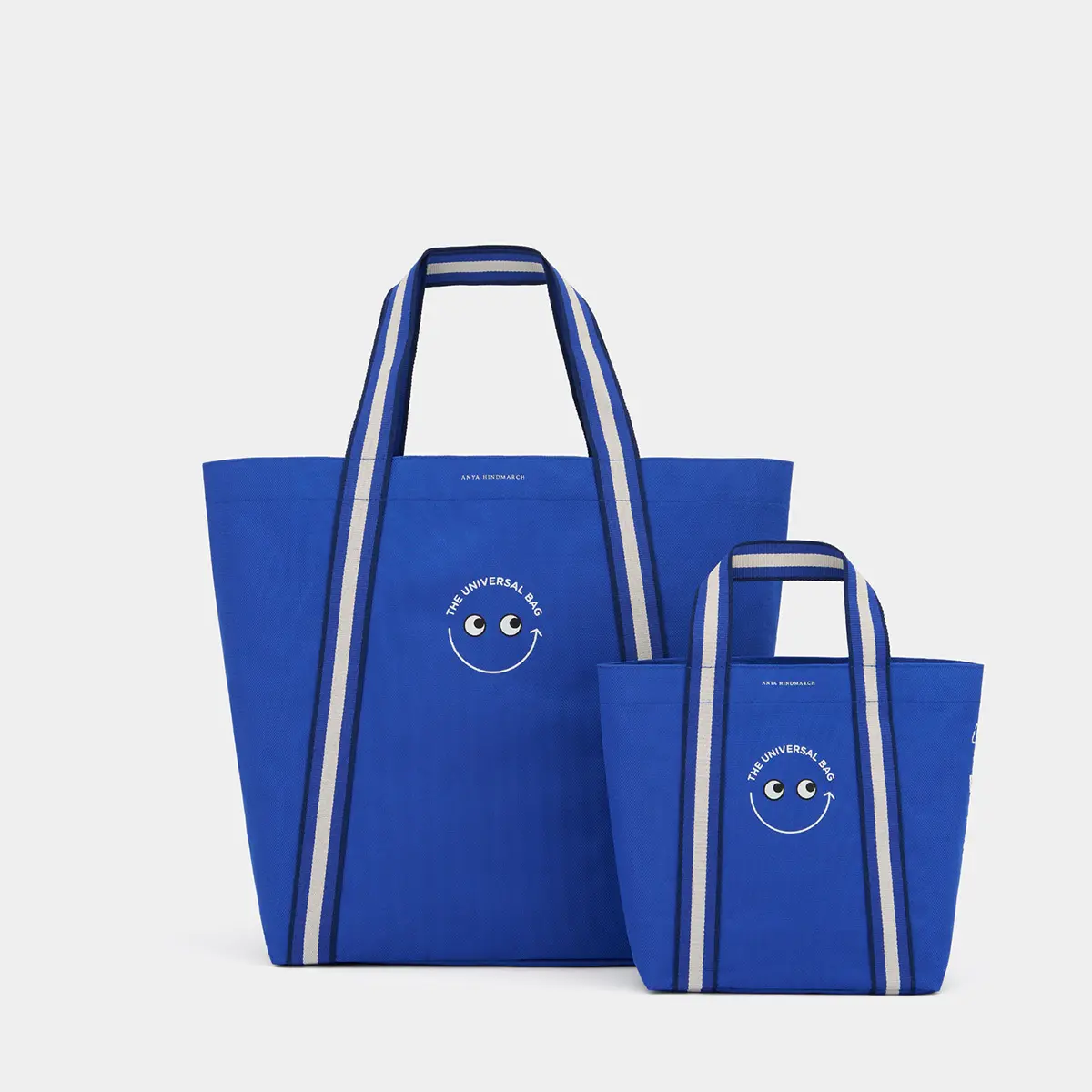 アニヤハインドマーチ　Universal Bag エコバッグ アニヤ・ハインドマーチ」新作エコバッグ2種が発売。ミニサイズと