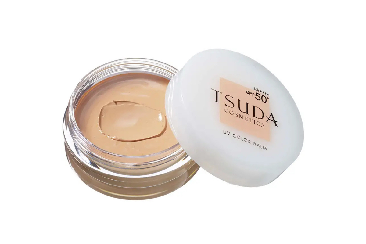 UVカラーバーム ライトベージュ SPF50+ PA++++ 18g ¥6,160/Tsuda Cosmetics(ドクター津田コスメラボ 0120-555-233)