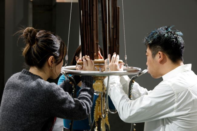 ⾕中佑輔『迷走の作法』（2025年）　Artwork by Yuske Taninaka, Photo by Keizo KIOKU