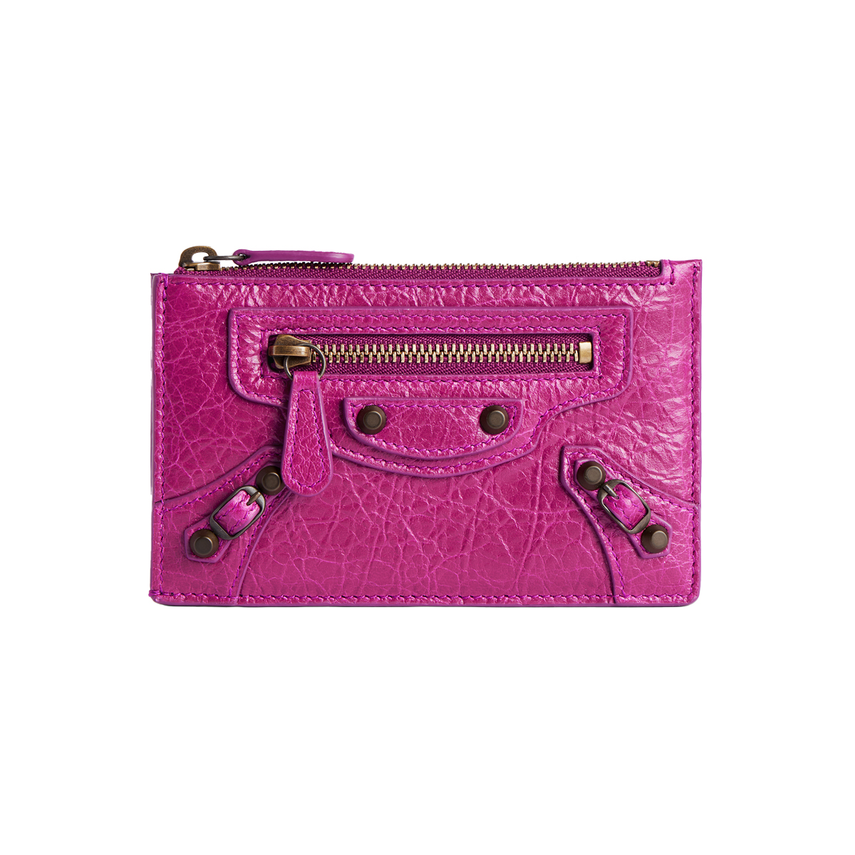 (W13.5×H8×D1.5cm)¥60,500(予定価格)/Balenciaga(バレンシアガ クライアントサービス 0120-992-136)