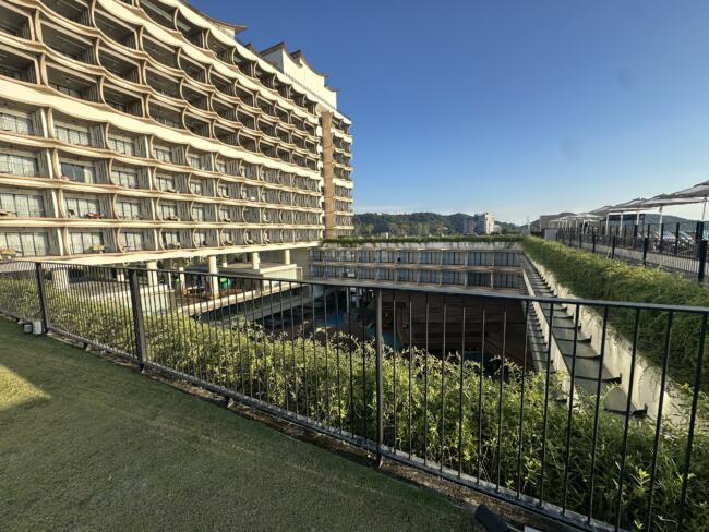 大型リゾートホテルの充実した設備