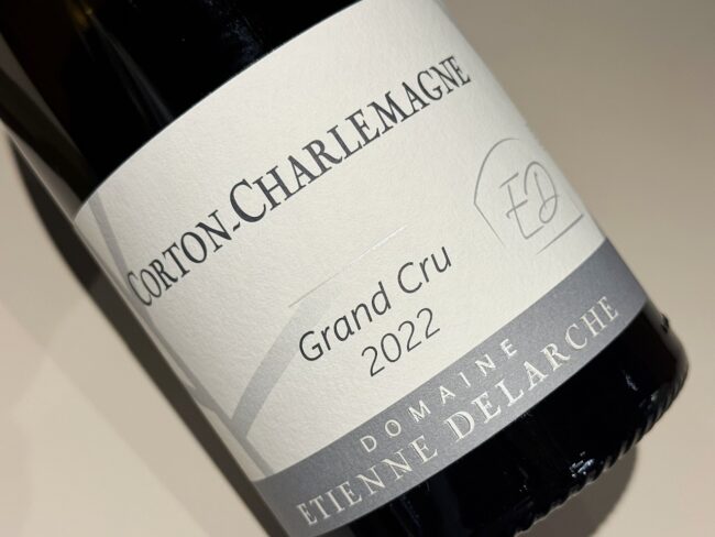「エティエンヌ・ドラルシュ コルトン・シャルルマーニュ・グラン・クリュ 2022」￥31,020
