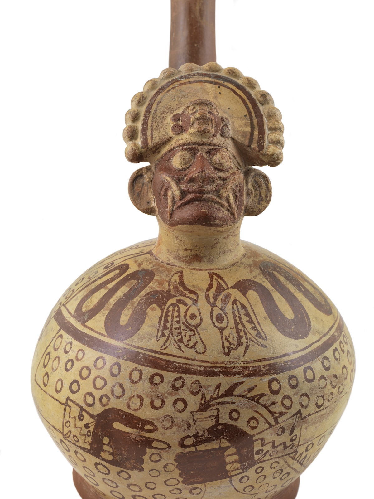 フグの姿をしたアイ・アパエック 西暦100 – 800年 ©MUSEO LARCO LIMA - PERU