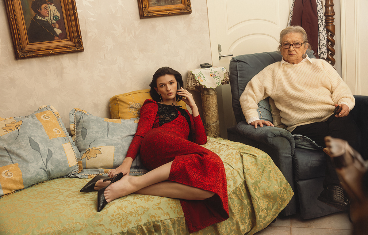 ドレス　シューズ／ともにAlessandra Rich