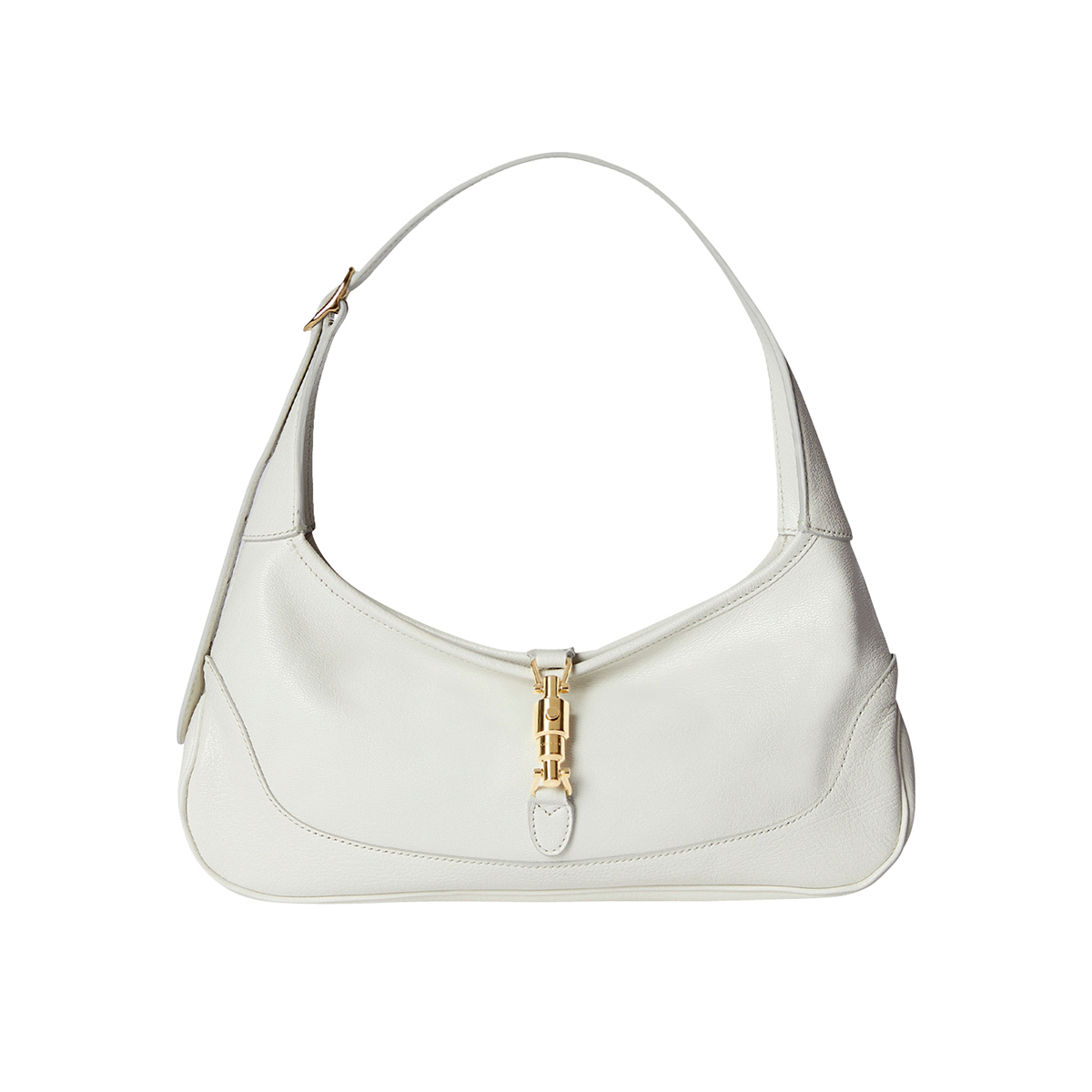 ヴィンテージライクなレザーバッグ¥341,000（H16×W28×D3.5cm）／Gucci（グッチ クライアントサービス）