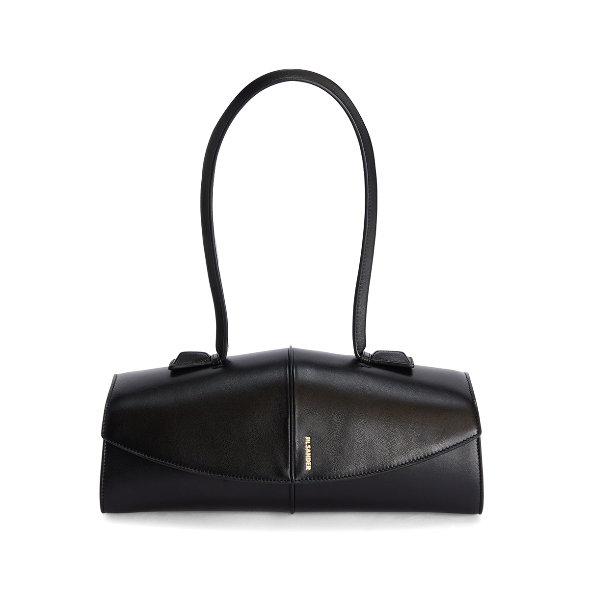 洗練されたトップハンドルバッグ（H15×W29×D10cm）¥305,800／Jil Sander（ジルサンダージャパン）