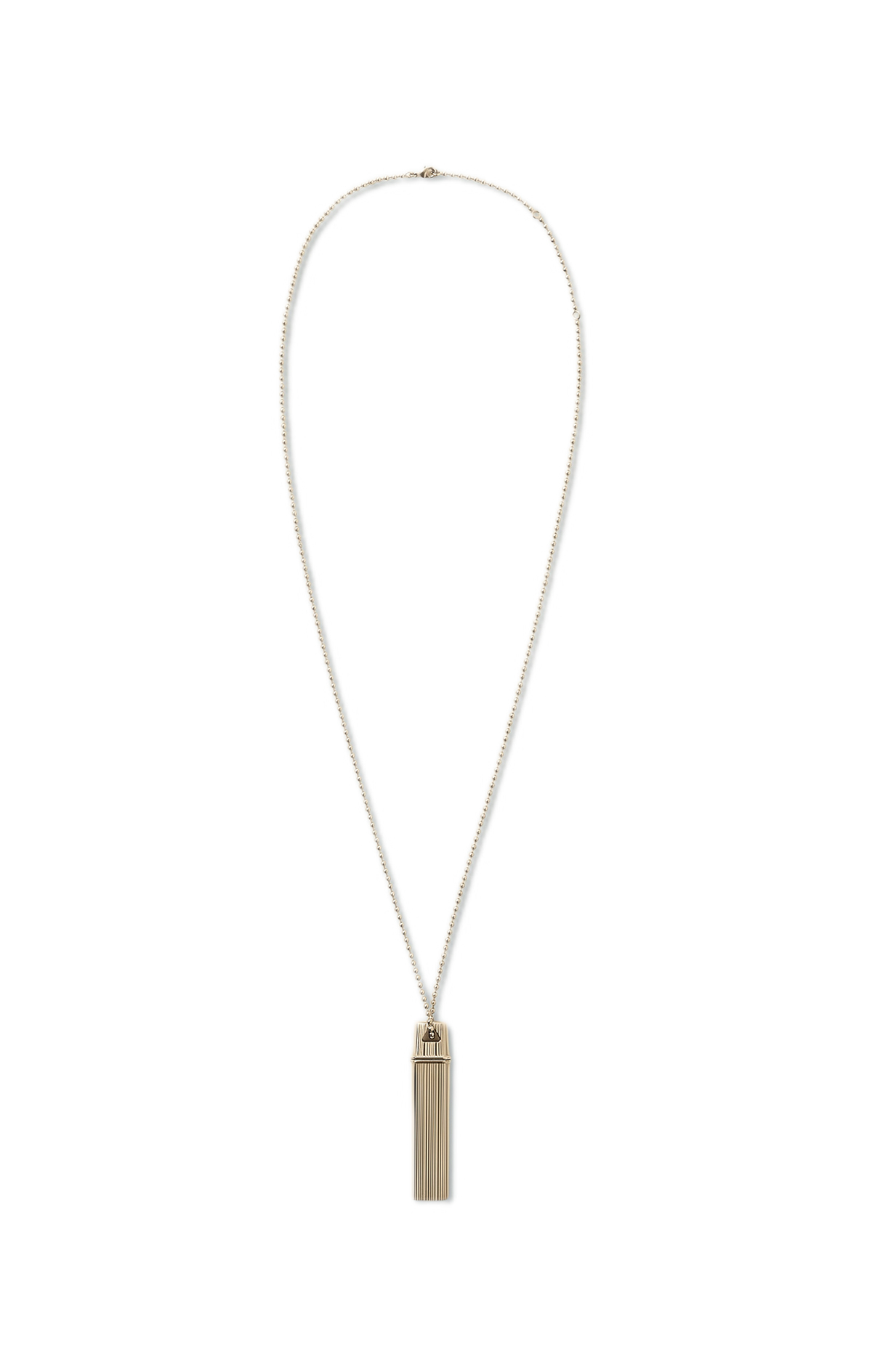 ペンシルホルダーネックレス¥112,000／Lemaire（エドストローム オフィス）