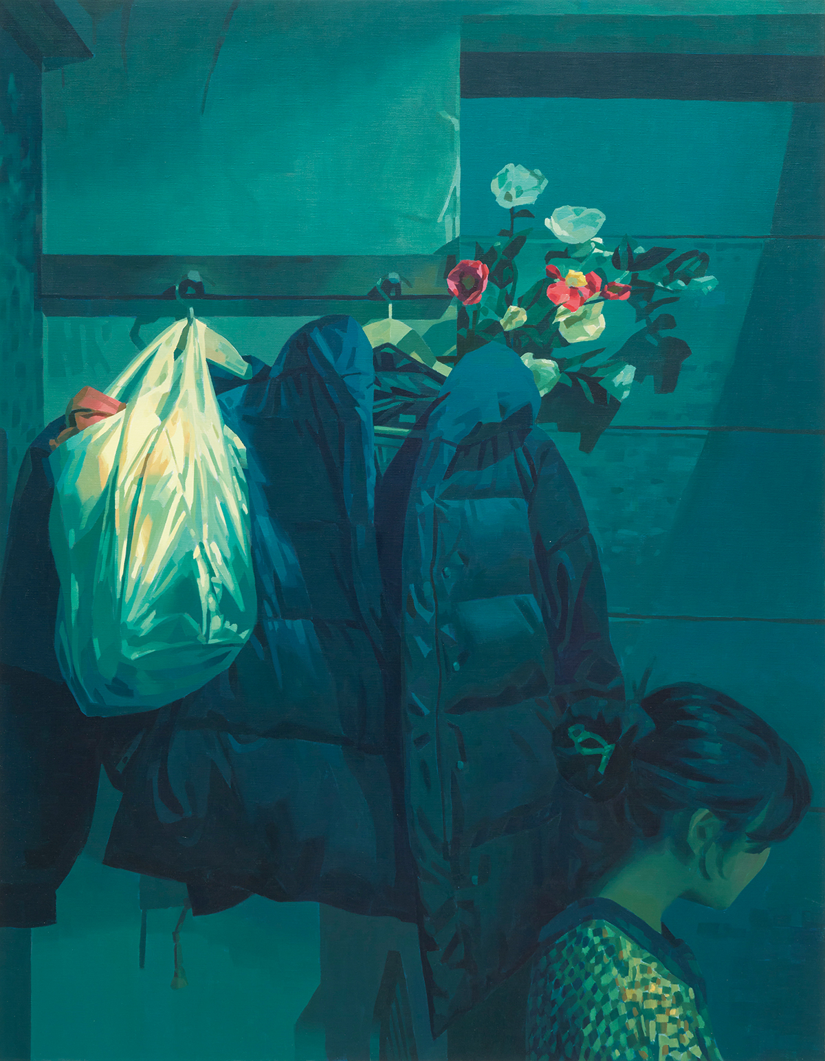 トーンを抑えた陰影の技法に注目。『Plastic Love』2023年　Photo：Osamu Sakamoto Courtesy of KOTARO NUKAGA