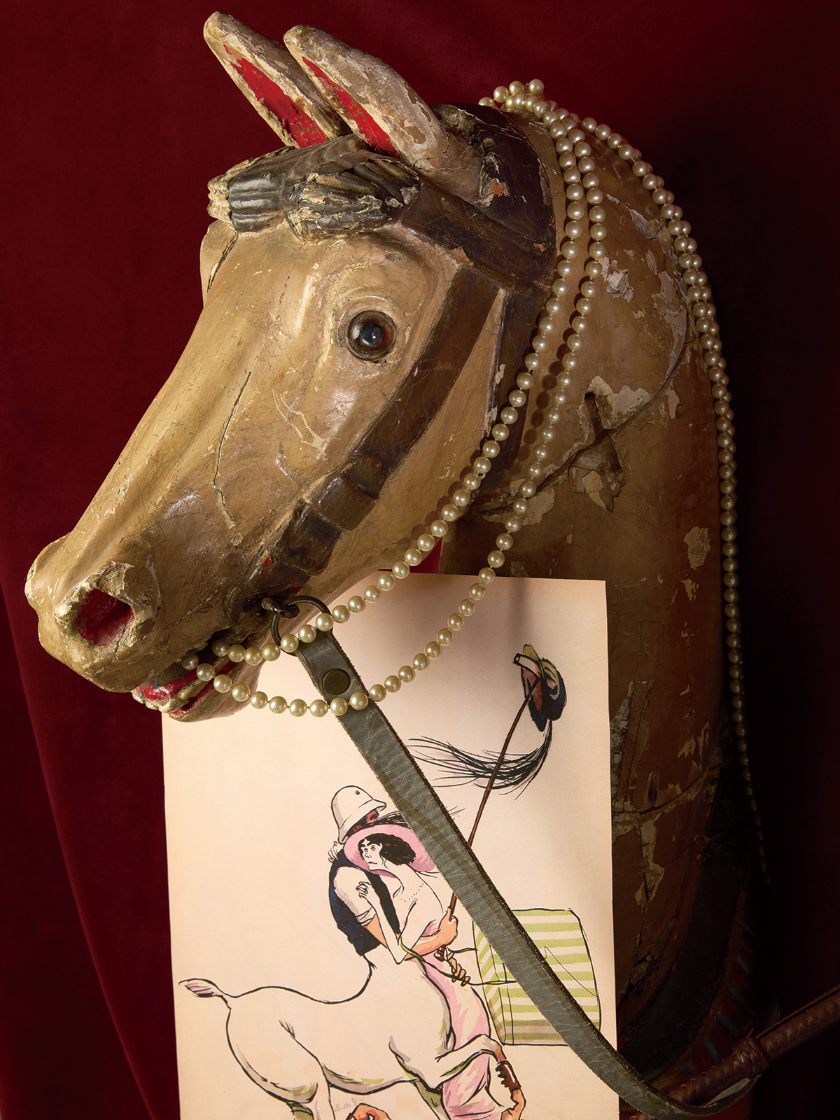 セム『ガブリエル シャネルとボーイ カペルのドローイング』1913年 パトリモアンヌ・シャネル蔵 © CHANEL/Roe Ethridge