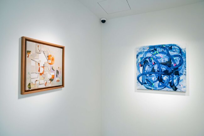 薄久保香＋大庭大介 二人展「第三の径」イムラアートギャラリー（京都）の展示（2025年10月）