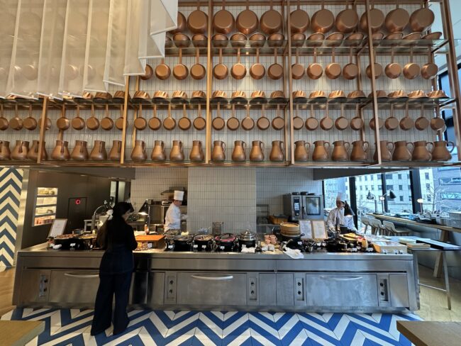 エッグベネディクトや卵料理など