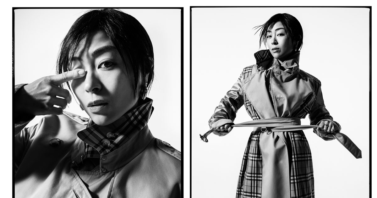 バーバリーのトレンチコート