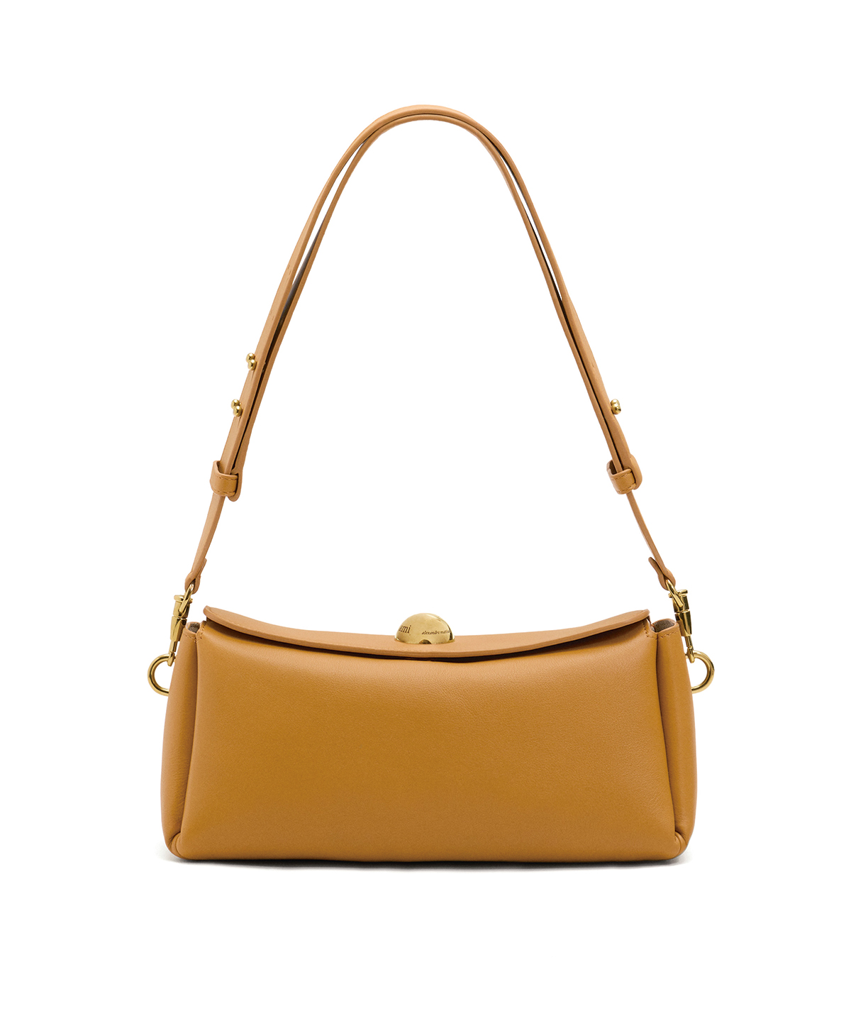 ソフトな形状のバッグ（H12×W26×D10.5cm）¥262,900／Ami Paris（アミ パリス ジャパン オンライン カスタマーサービス）