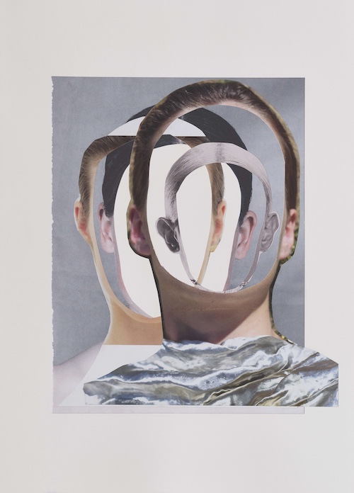 Christian Marclay, Eccentric Listening (Eight Ears and Scarf) 2024