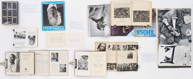 Installation view （vitrine）: Photo book! Photo-book! Photobook! , 2022 curated by Sean O'Toole, 11 February–21 May 2022. Image © A4 Arts Foundation.