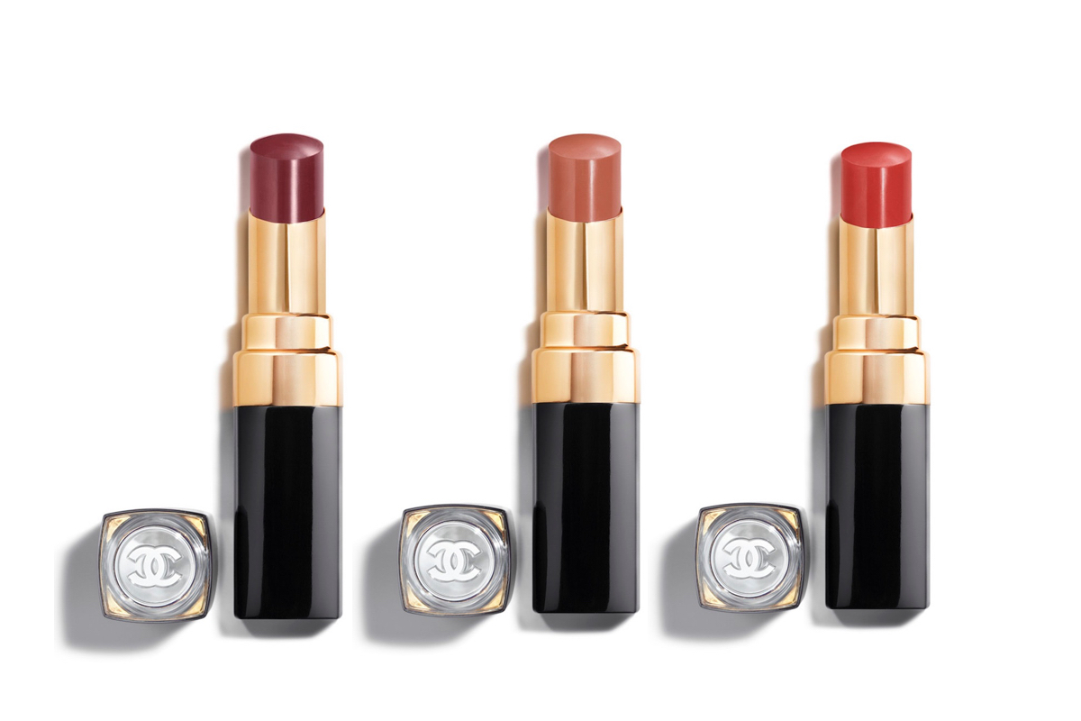 左から: ルージュ ココ フラッシュ 203（5/8限定発売）、同 280（5/8発売）、同 282（5/8限定発売） 各¥6,490
