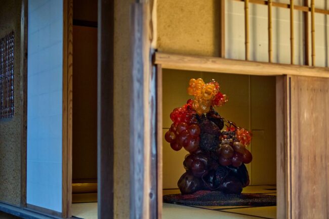 玄趣庵-レントゲンヴェルケにて開催された寺澤季恵個展の展示。