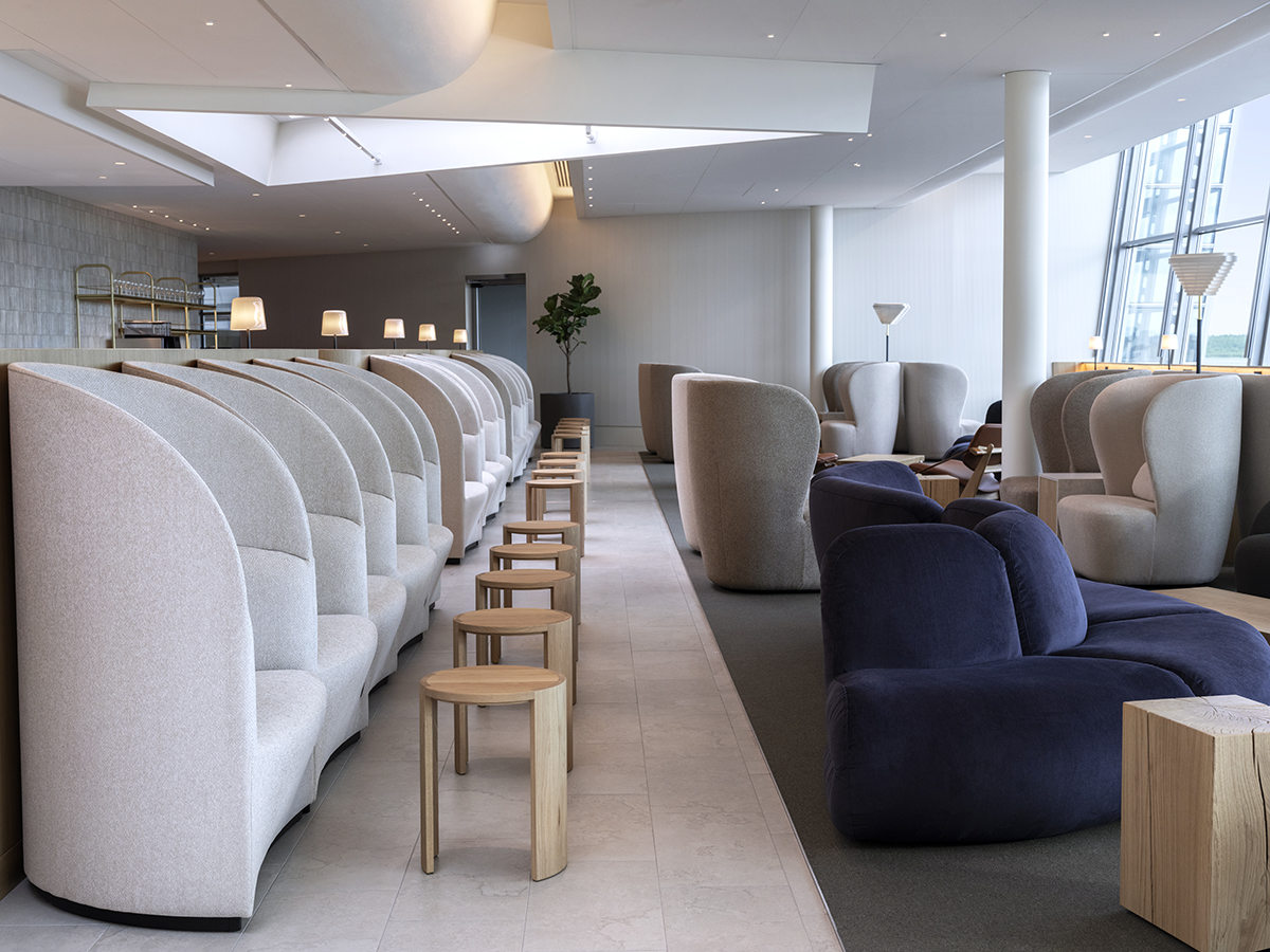 シェンゲン内ラウンジ　Photo by Finnair
