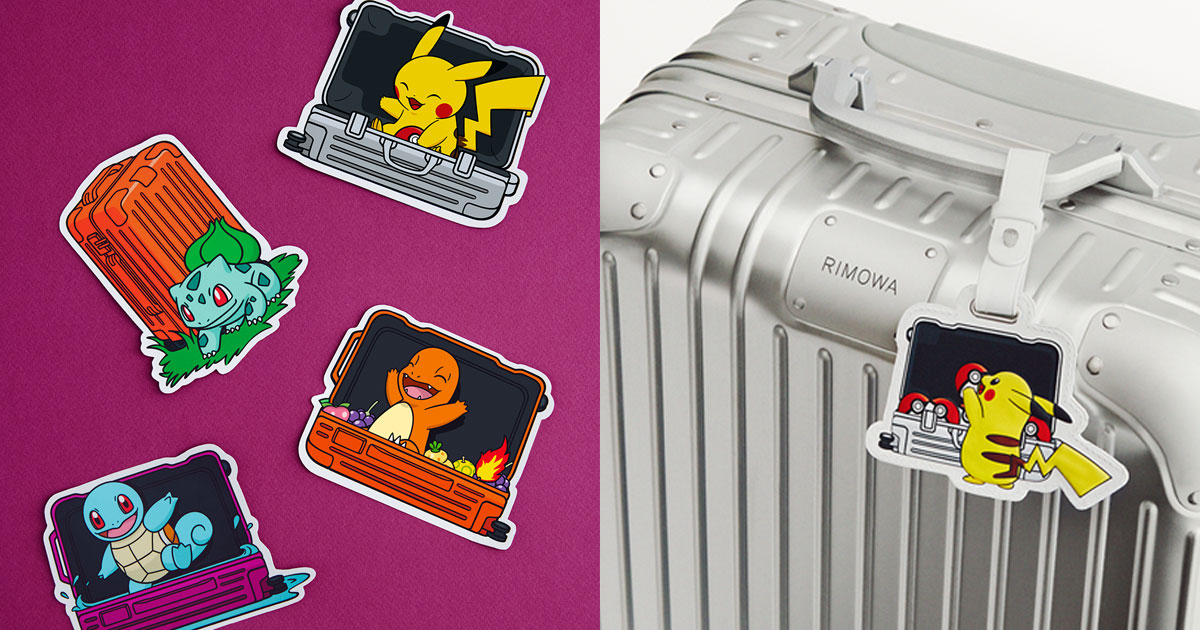 リモワ」ポケモン30周年を記念した日本限定コレクション。ピカチュウや