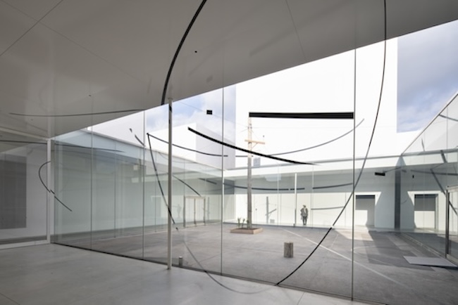 鯨津朝子『Obstacles?』2026　
「路上、お邪魔ですか？」展示風景　金沢21世紀美術館　2026　撮影：森田兼次　提供：金沢21世紀美術館
