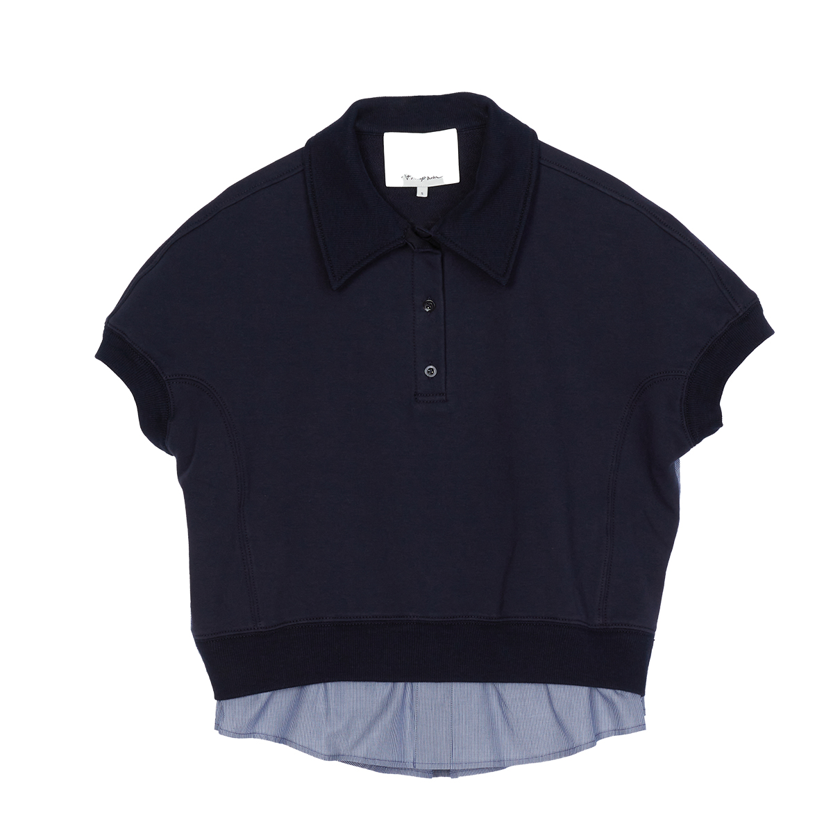 ポロシャツ ¥66,000／3.1 Phillip Lim（3.1 フィリップ リム ジャパン customercare@31philliplim.co.jp）
