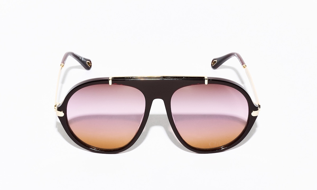 サングラス¥67,100/Chloé(ケリング アイウエア ジャパン カスタマーサービス 0800-600-5024)