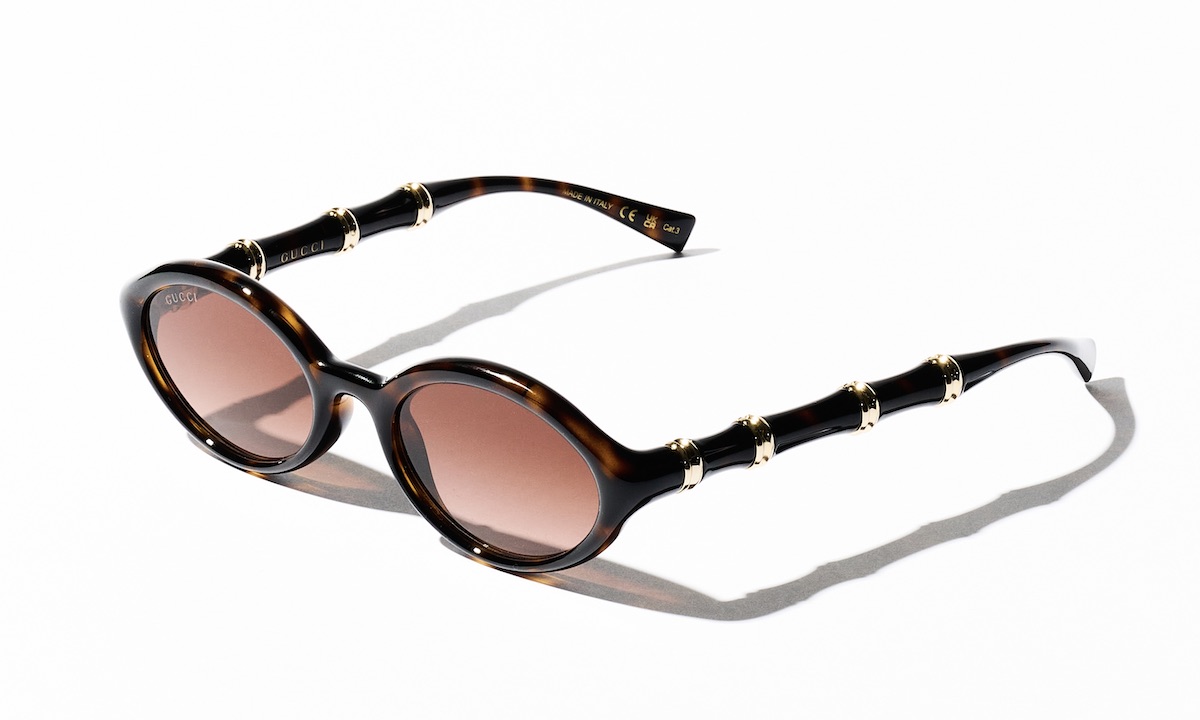 サングラス¥68,200/Gucci(ケリング アイウエア ジャパン カスタマーサービス 0800-600-5024)
