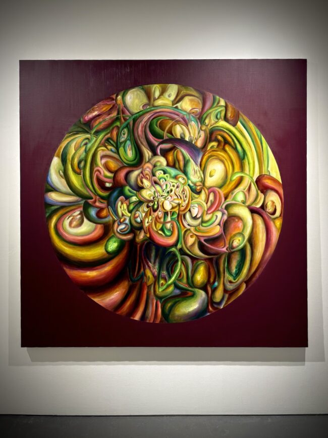 《Wonky Mandala- Endless Characters》個展「The Fractal Garden」展示。