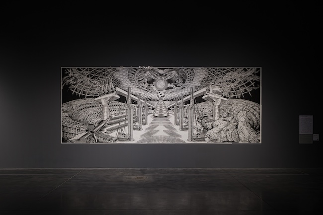 風間サチコ『ディスリンピック2680』2018年 作家蔵(A.P.)
©︎Sachiko Kazama Courtesy of the artist and MUJIN-TO Production Photo by Ryo Narita