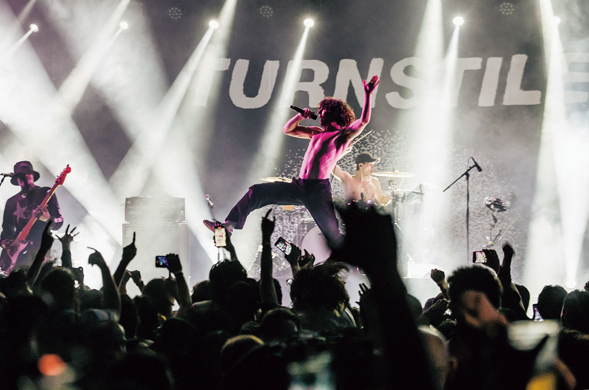 ターンスタイル（Turnstile）　Photo:Getty Images