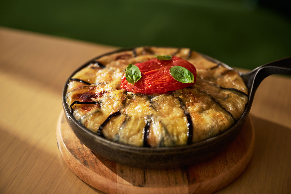 茄子とトマトのグラタン(ベジタリアン)¥3,200