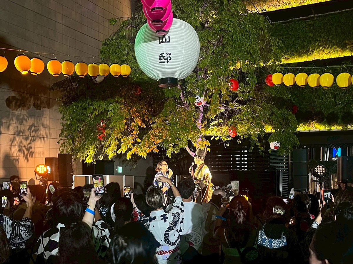 過去開催の「おしゃれ盆踊り」の様子