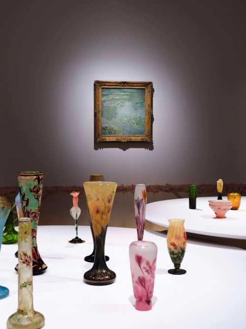 展示風景より。「あたらしい目—モネと21世紀のアート」ポーラ美術館（2026年） 撮影：中川周