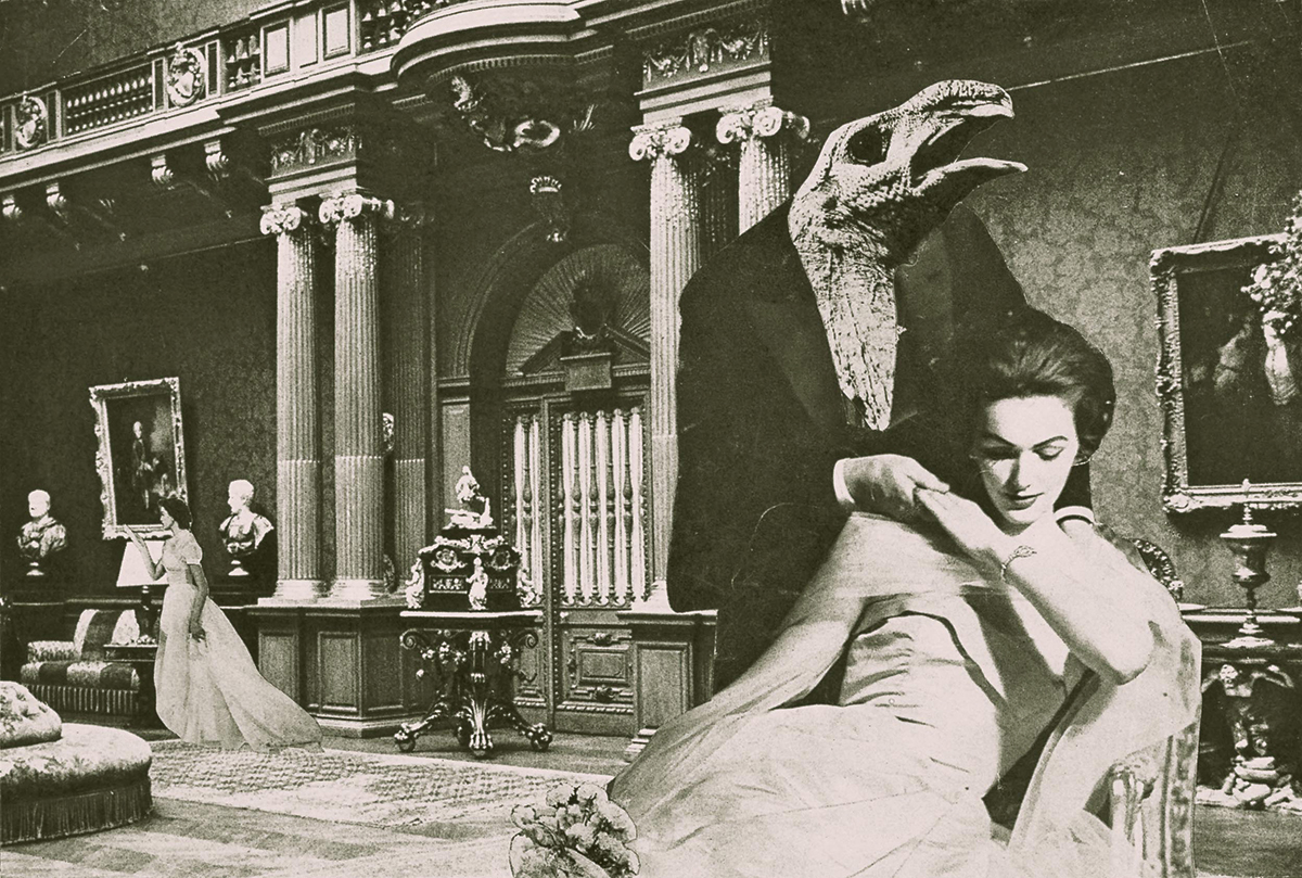 岡上淑子『招待』1955年 © OKANOUE Toshiko, Courtesy of The Third Gallery Aya