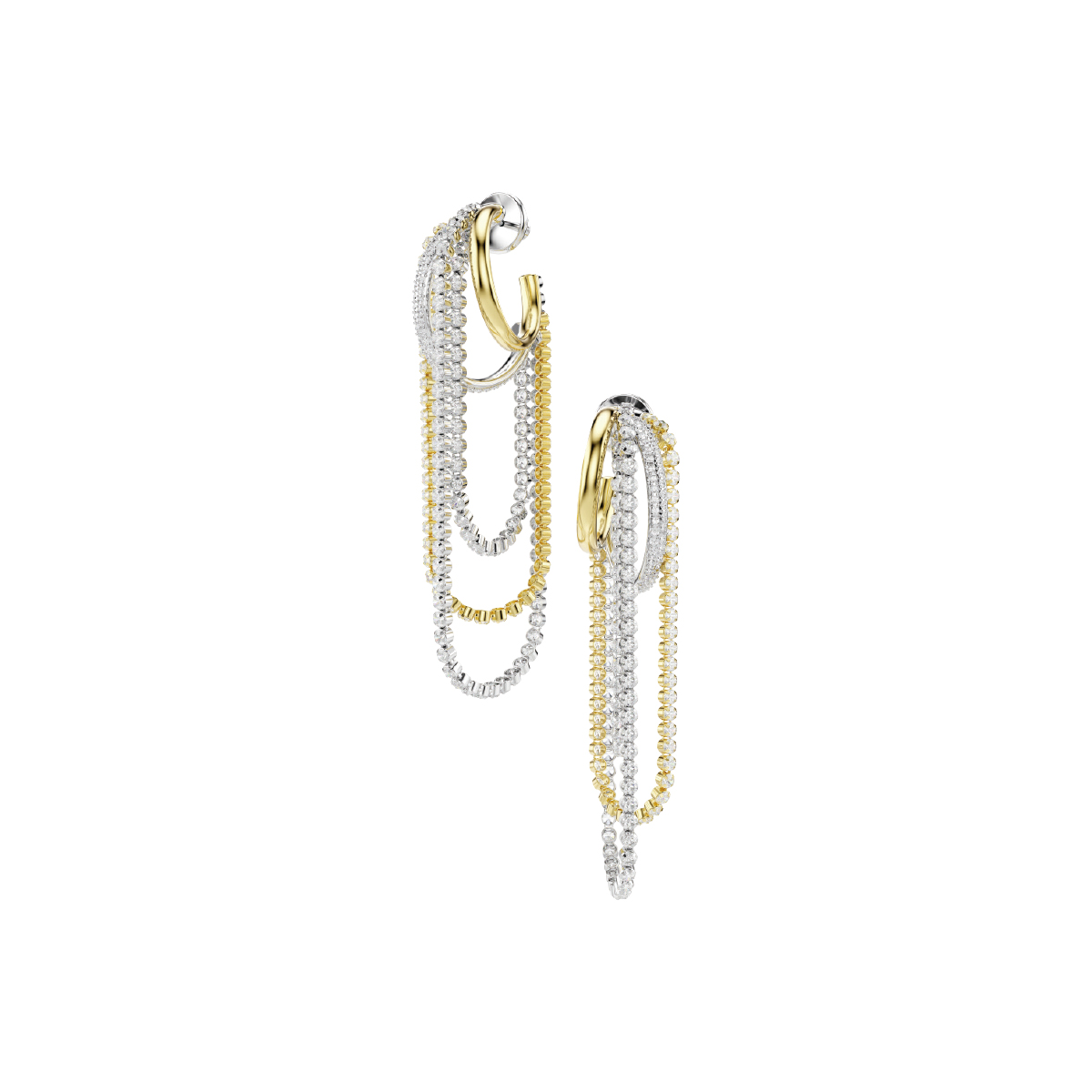 ピアス￥69,300／Swarovski Jewelry （スワロフスキー・ジャパン）