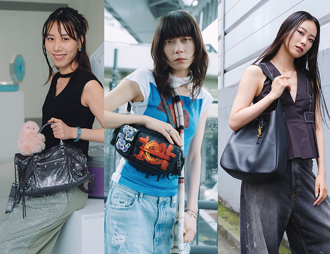 あなたの“相棒バッグ”見せてください！　ファッションアイコン4人の個性が宿る愛用品
