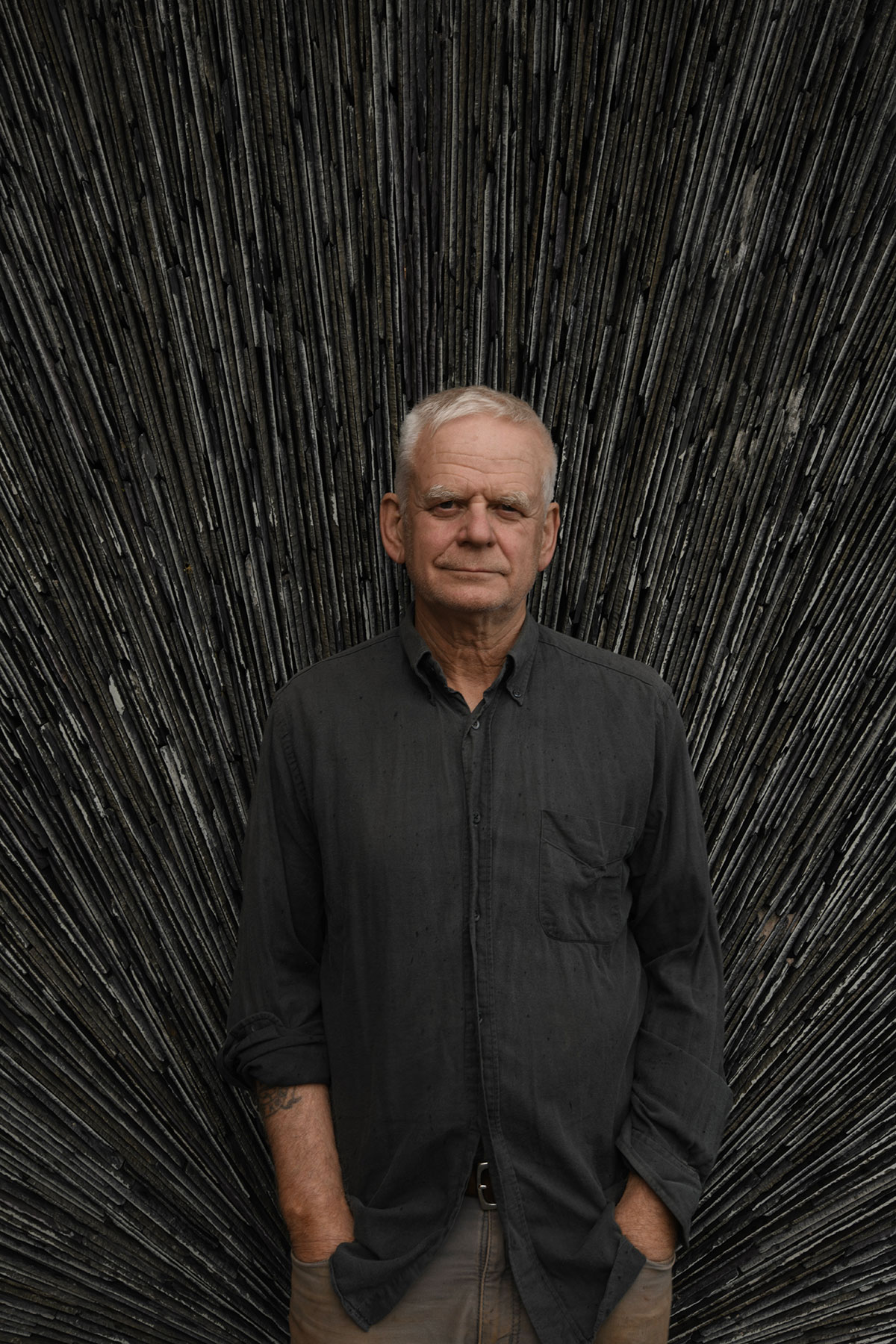 アンディ・ゴールズワージー Andy Goldsworthy, Dumfriesshire, Scotland, U.K., 2024 Photo: Andy Goldsworthy Studio