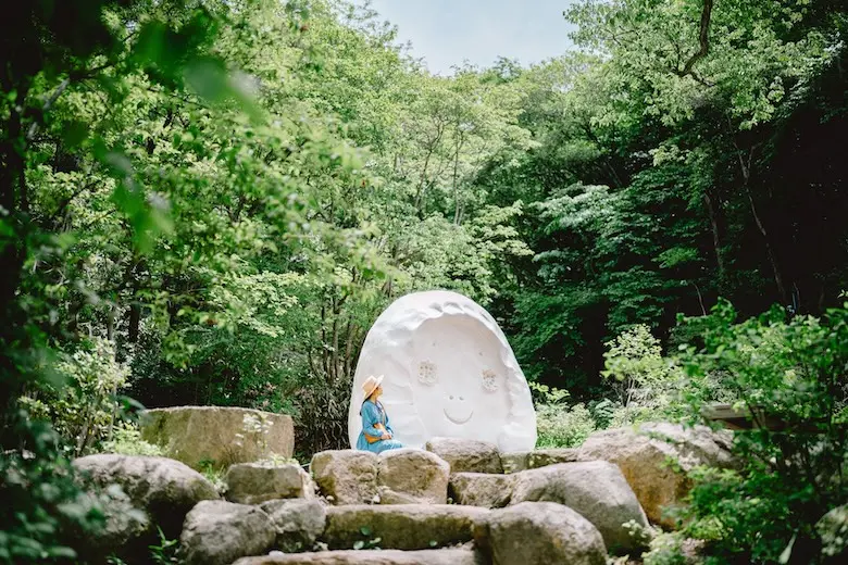 奈良美智『Peace Head』 Artwork:©Yoshitomo Nara