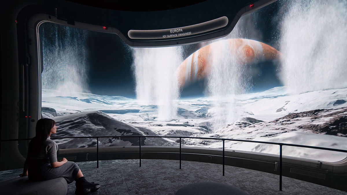 『Voyage 未踏のむこう』(日本科学未来館/2026年) Photo:Hiroshi Hosokawa 画像提供:日本科学未来館