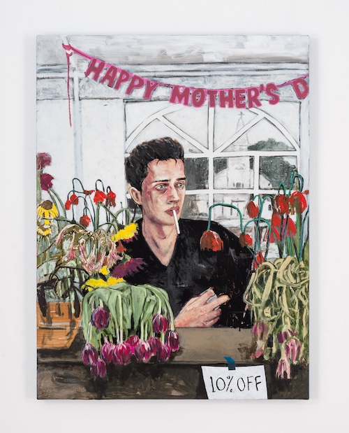 Hernan Bas『The prodigal son (farmers market,3:30 pm)』(2026年) Photo by Silvia Ros. Courtesy of the artist and Perrotin.