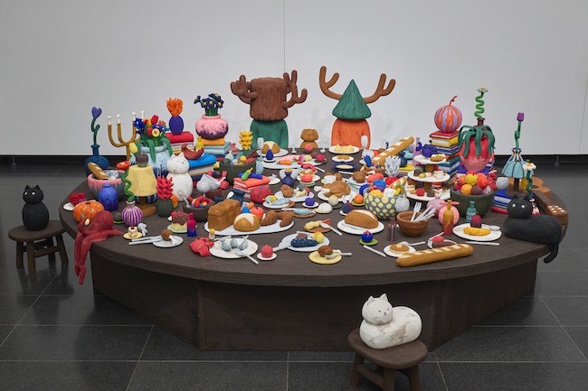 岡山県立美術館「瀬戶芸美術館連携プロジェクト平子雄一展 ORIGIN」2025年 展示風景 © Yuichi Hirako photo by Osamu Sakamoto