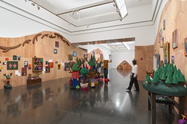 岡山県立美術館「瀬戶芸美術館連携プロジェクト平子雄一展 ORIGIN」2025年 展示風景 © Yuichi Hirako photo by Osamu Sakamoto