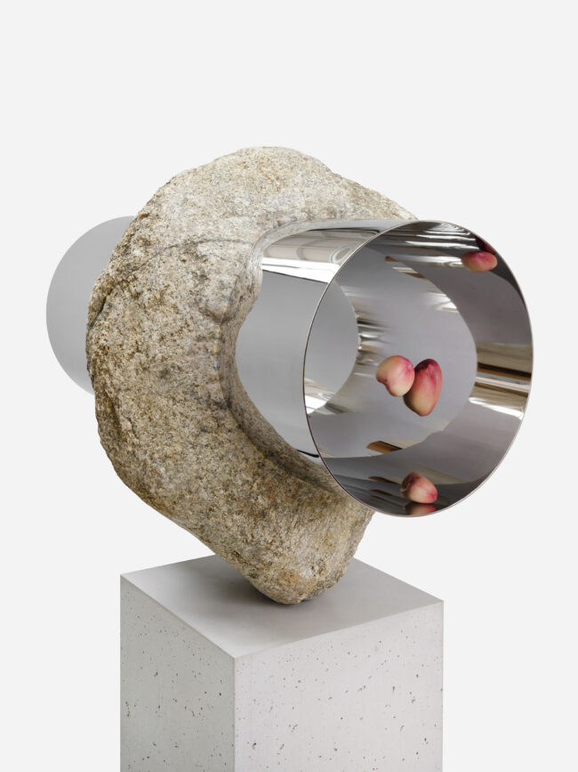 Alicja Kwade, Tunnel-Tell (Ceci Sera Persicum), 2026 © Alicja Kwade, courtesy Pace Gallery