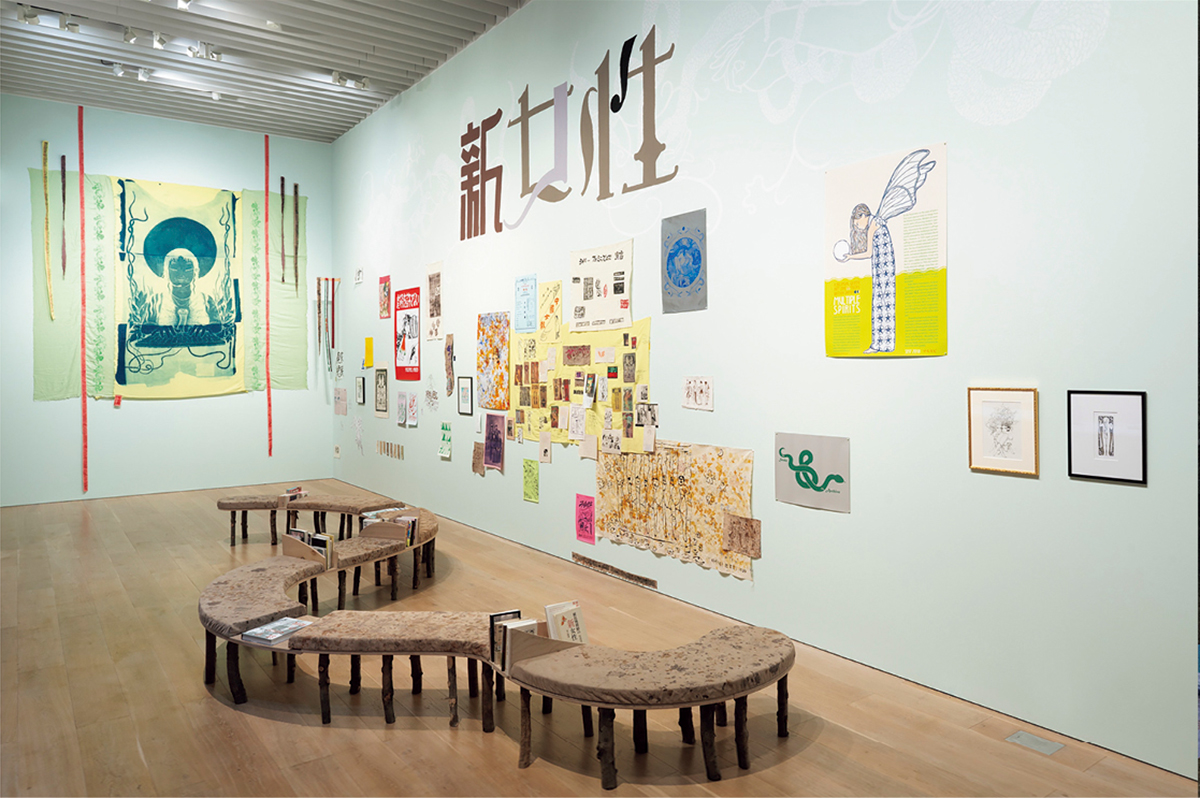 Multiple Spirits《ダンジョンは生ける光の陰影へ》2025年 展示風景:「六本木クロッシング2025展:時間は過ぎ去る わたしたちは永遠」森美術館、2025–26年 Photo:Takashi Fujikawa