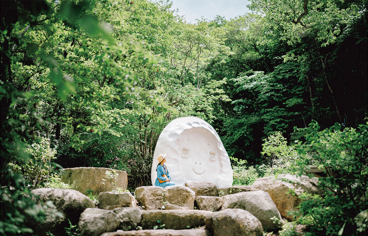 奈良美智《Peace Head》Artwork : ©Yoshitomo Nara