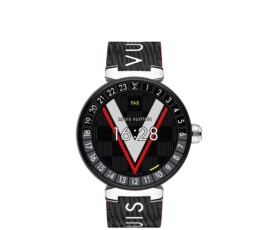 「タンブール ホワイゾン」マットブラック¥366,000~