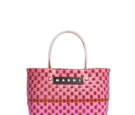 “オーバルバスケット”フューシャ ¥25,300(税込み)