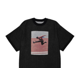 PHOTO KNIT TEE/¥37,400